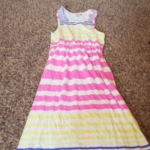 Lavender colorful sun dress